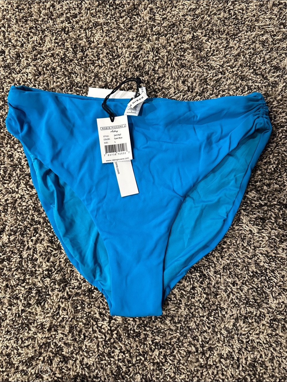 Robin Piccone Turquoise Blue Bikini Bottom